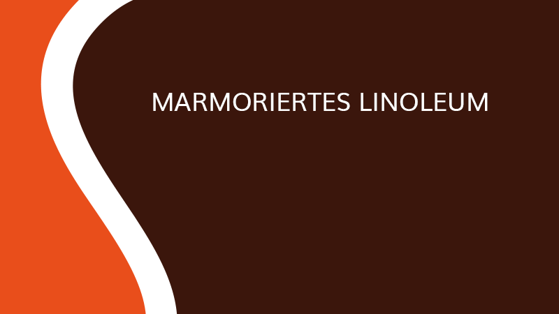 Marmoriertes Linoleum - Industrie - Saônoise de Tiroirs et Contreplaqués