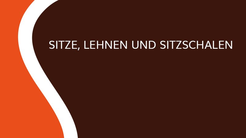 Sitze, Lehnen, Sitzschalen- Saônoise de Tiroirs et Contreplaqué